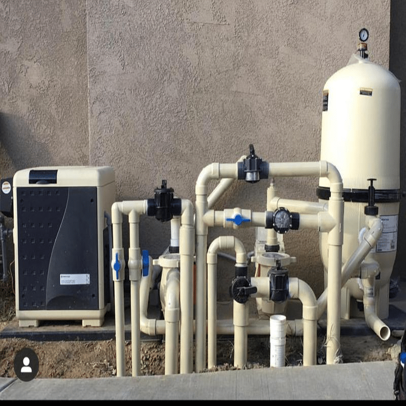 Pool Water Heater Installation