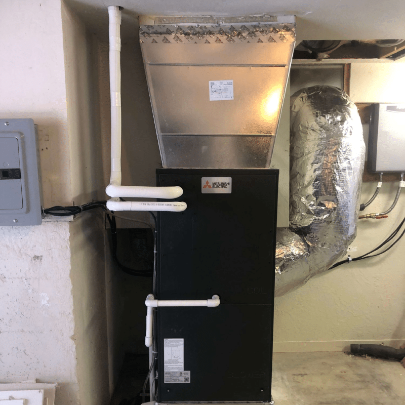 mitsubishi air handler