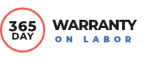 365 Warranty on Labor
